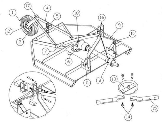 King Kutter. L 72 60 P Parts Diagram