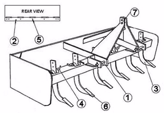 Picture of H-BB-72  Parts Diagram