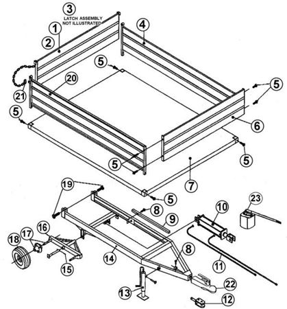 Picture for category 1.5 Ton Dump Trailer / w Pump