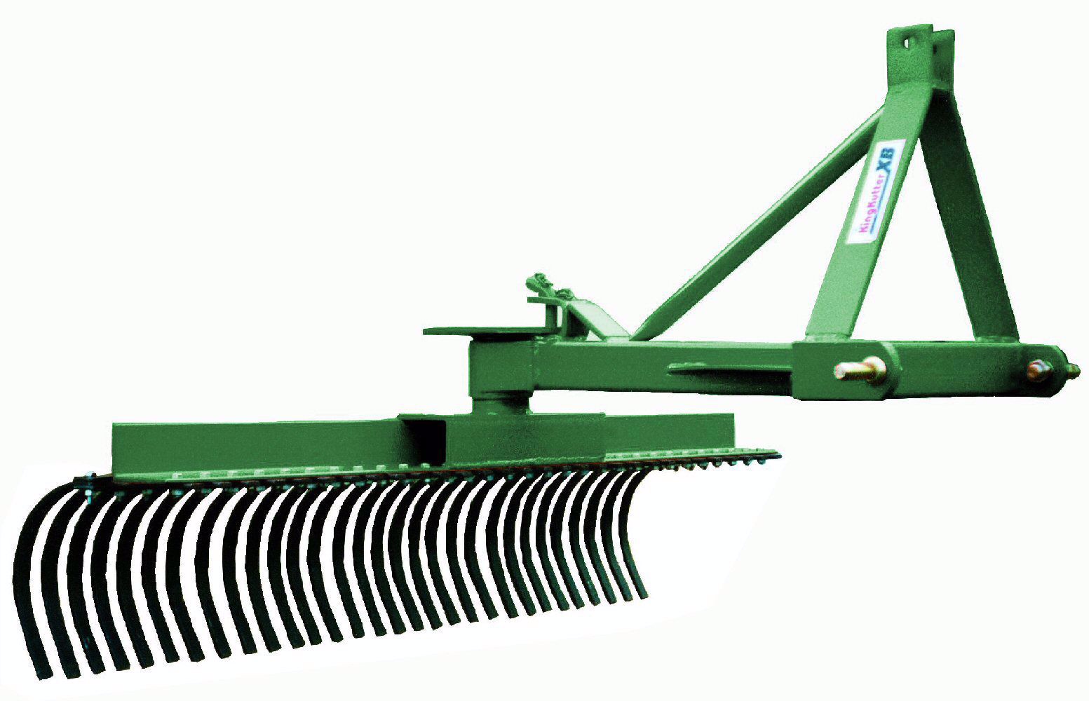 King Kutter. 5 FOOT YARD RAKE SQUARE TUBING XB