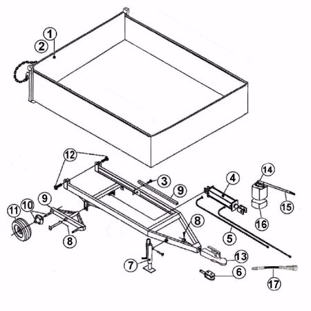 Picture for category 1.5 Ton Dump Trailer