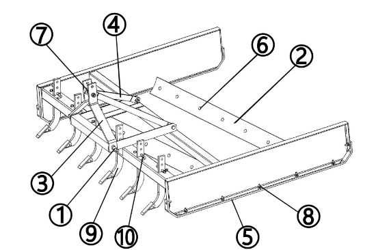 Picture of DEG-S-72 parts diagram